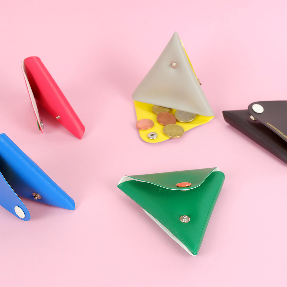 Triangle coin pocket - Summer Made