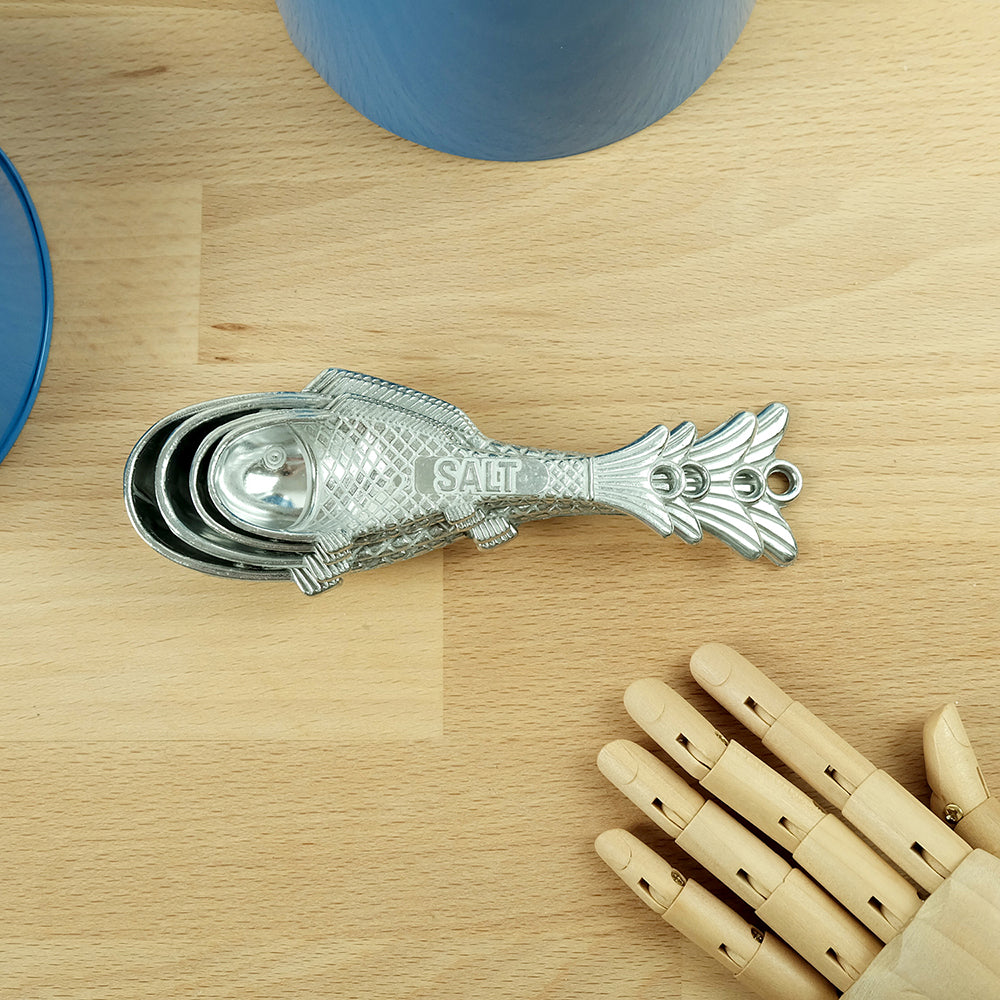 Metal spoon in fish shape - Summer Made