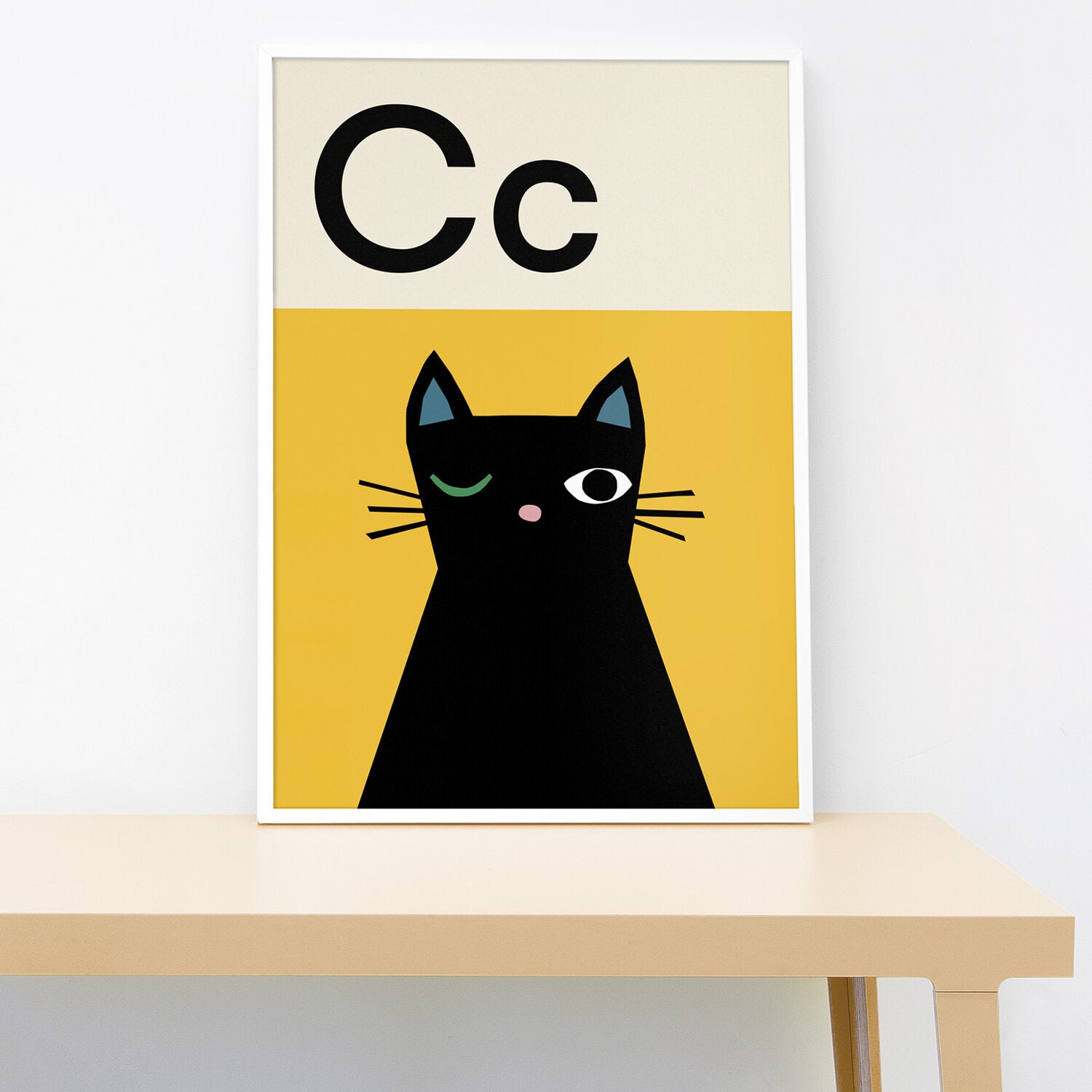 A-Z Wall Print - Small 21x30 cm