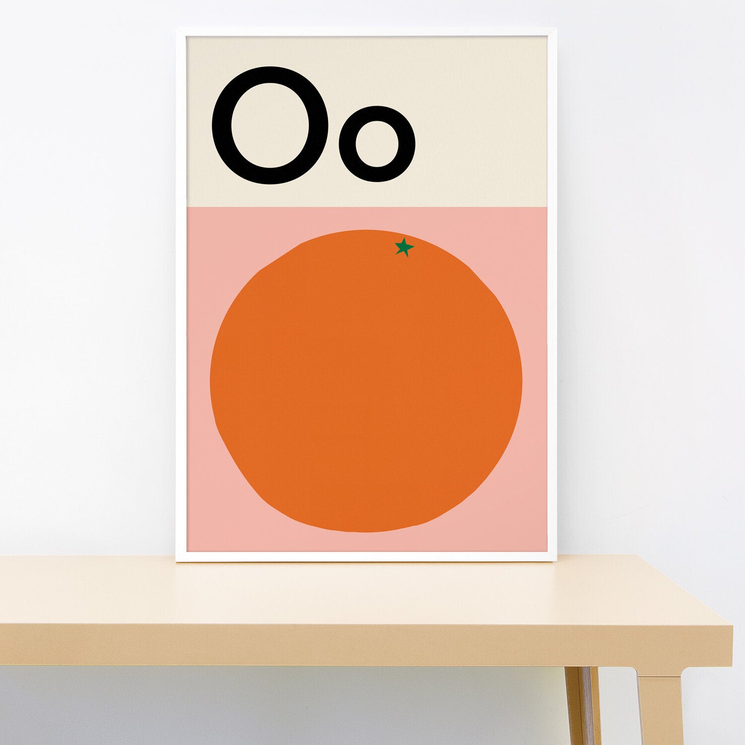 A-Z Wall Print - Small 21x30 cm
