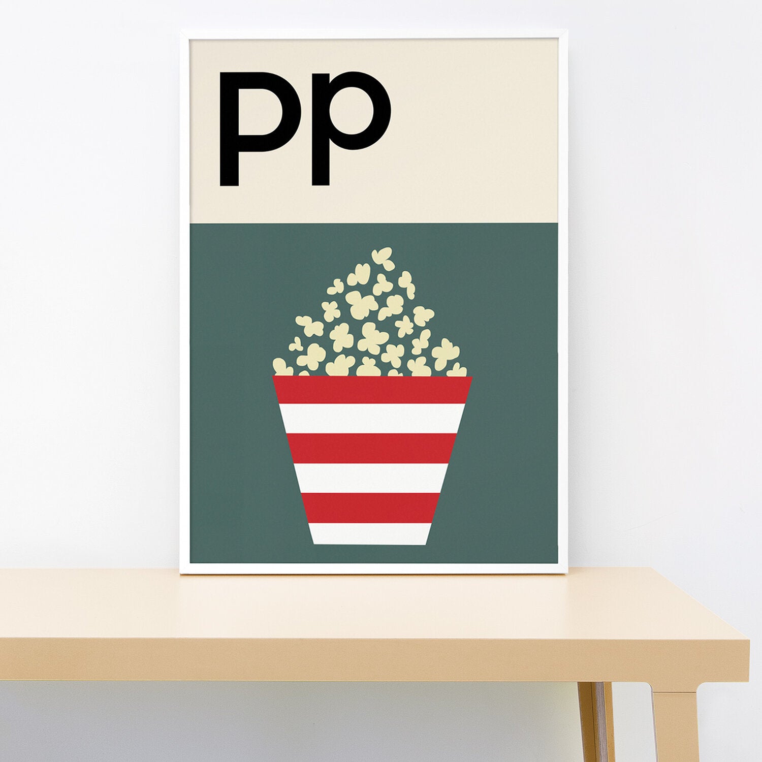 A-Z Wall Print - Small 21x30 cm