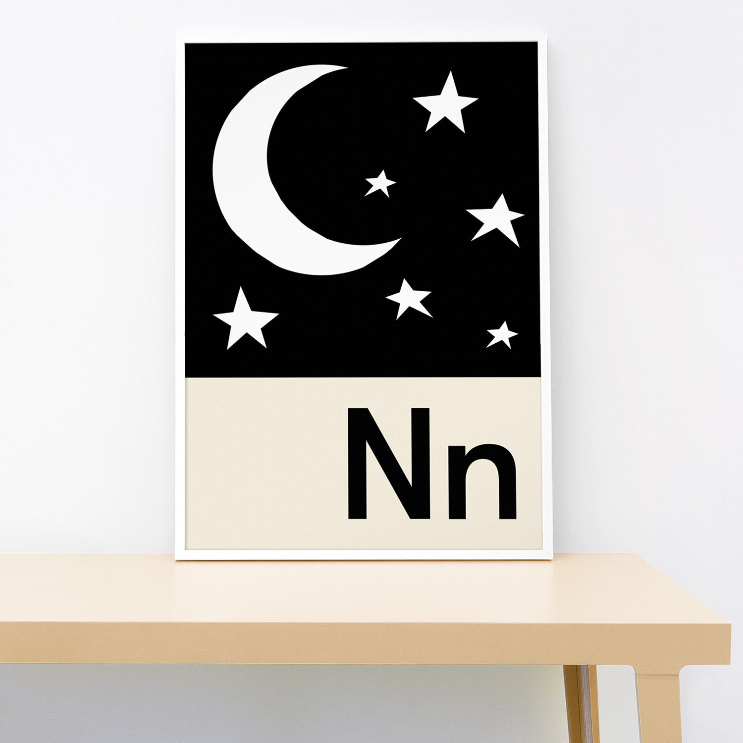 A-Z Wall Print - Small 21x30 cm