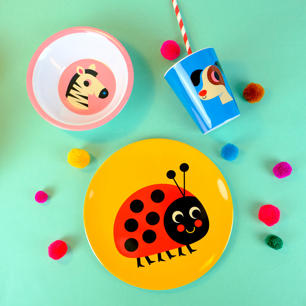 Animal melamine plate