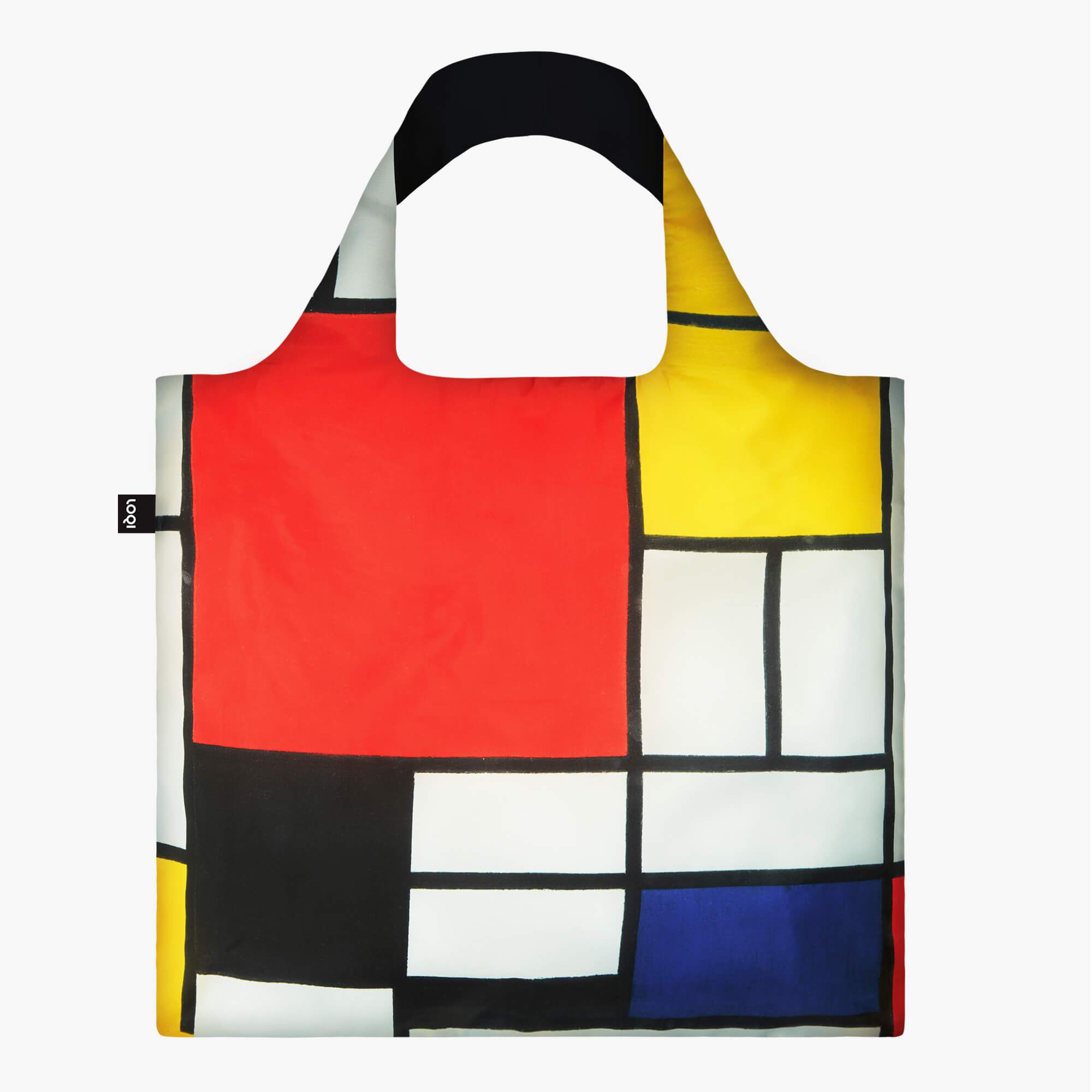 Mondrian Composition Recycled Bag