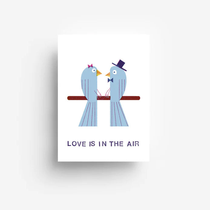 Postcard - Love is in the air