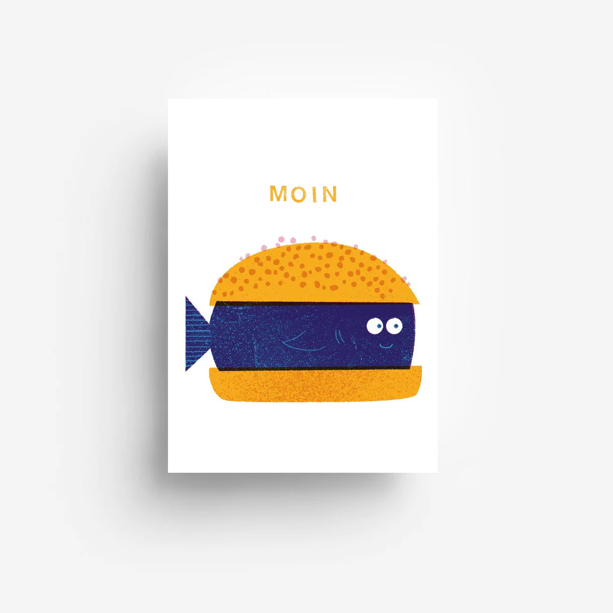Postcard - Fishburger