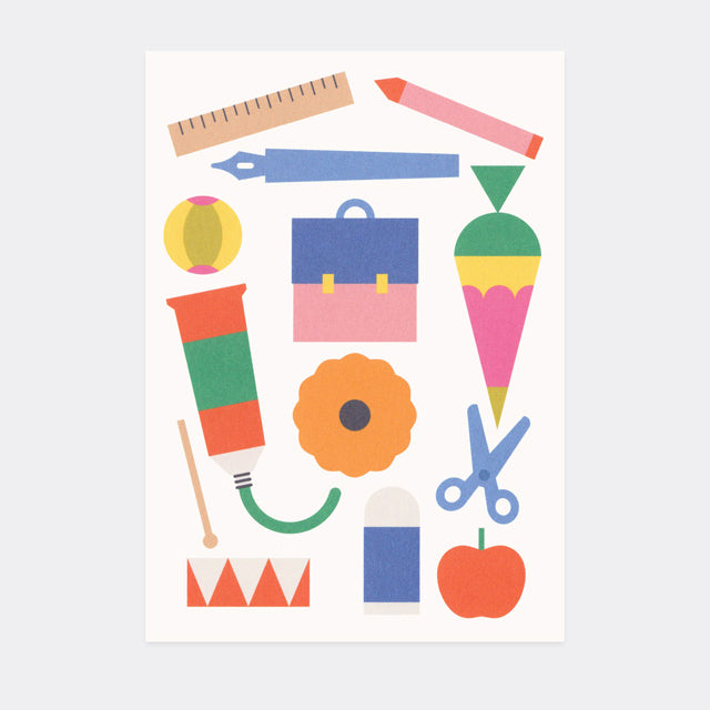 Back to school Postcard No.3