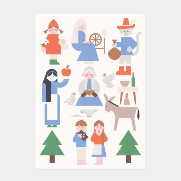 Fairy tale Postcard no.2