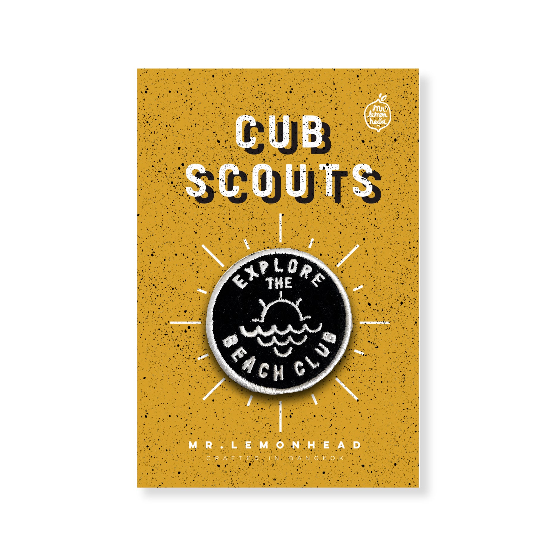 Club scount iron patch