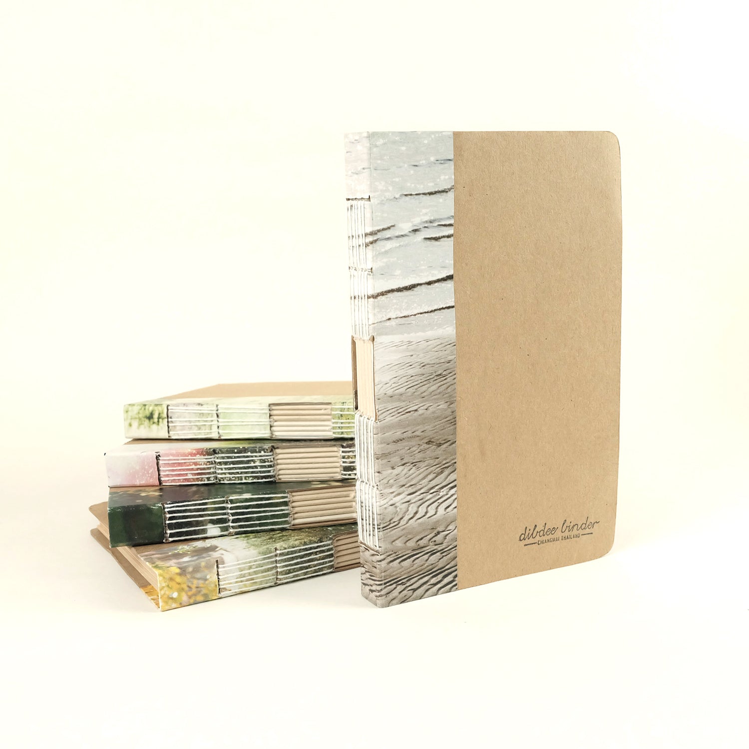 Vintage hand-stitched notebook - Summer Made