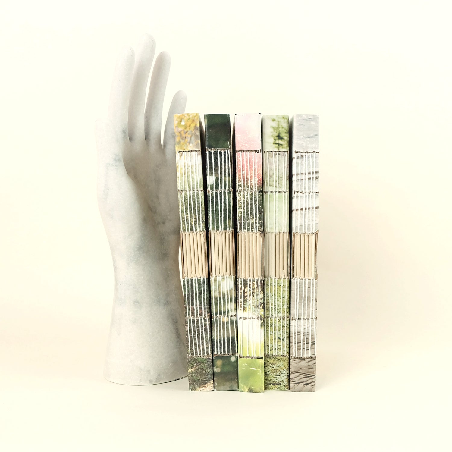 Vintage hand-stitched notebook - Summer Made