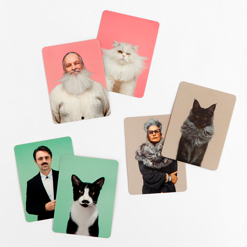 Memo-Spiel: Siehst du aus wie deine Katze?(DE)
