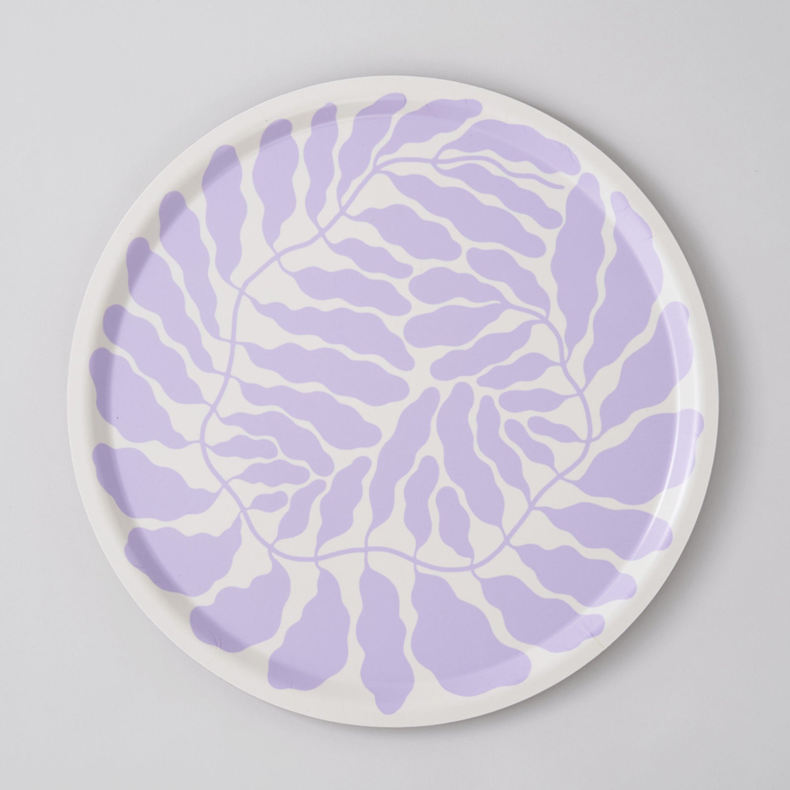 Round Leaves Art Tray