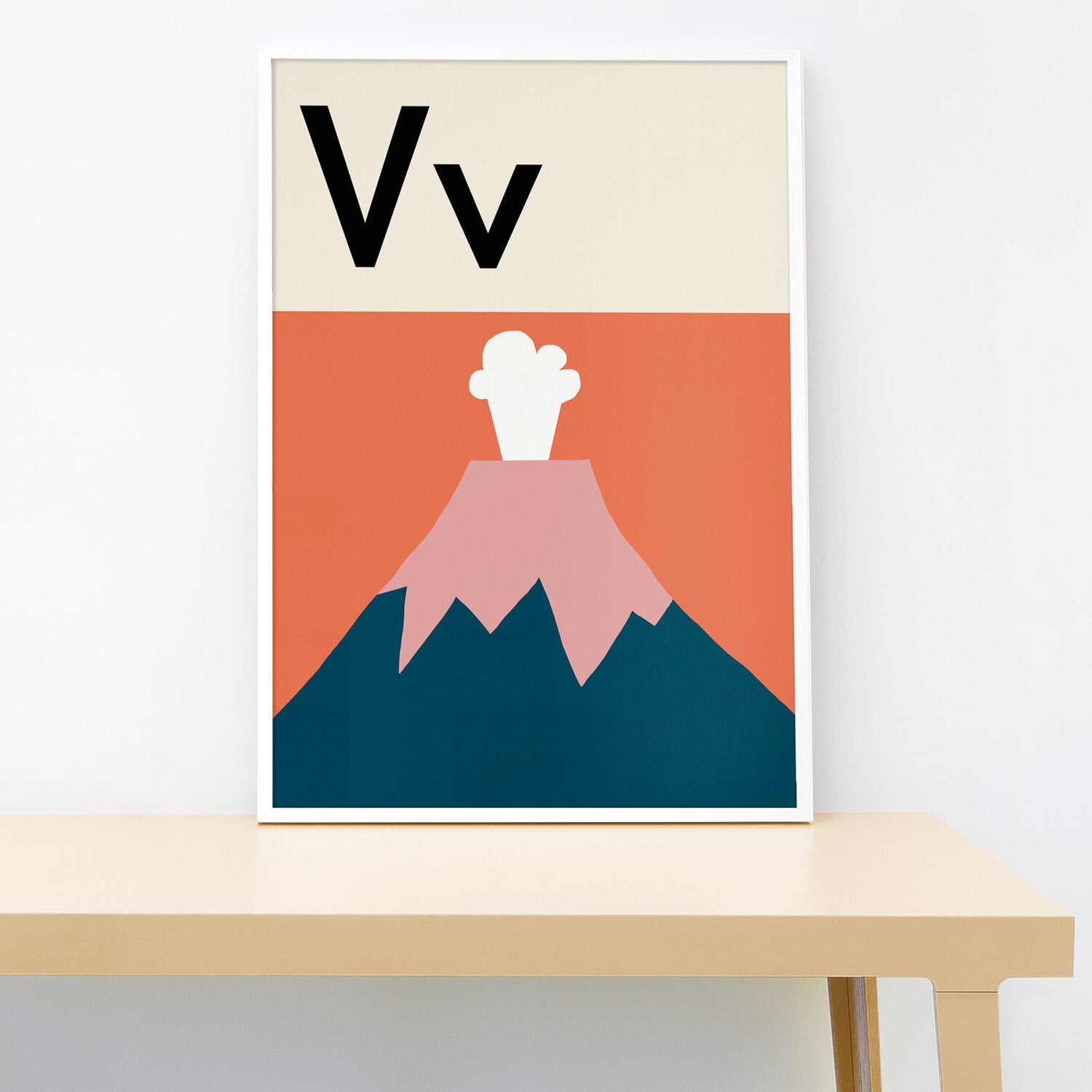 A-Z Wall Print - Small 21x30 cm