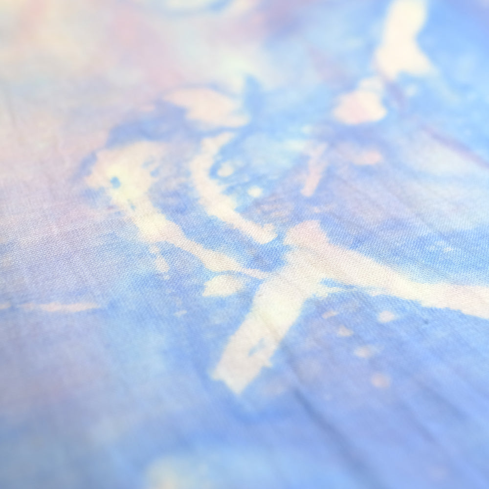 Handmade batik Scarf - Summer Made