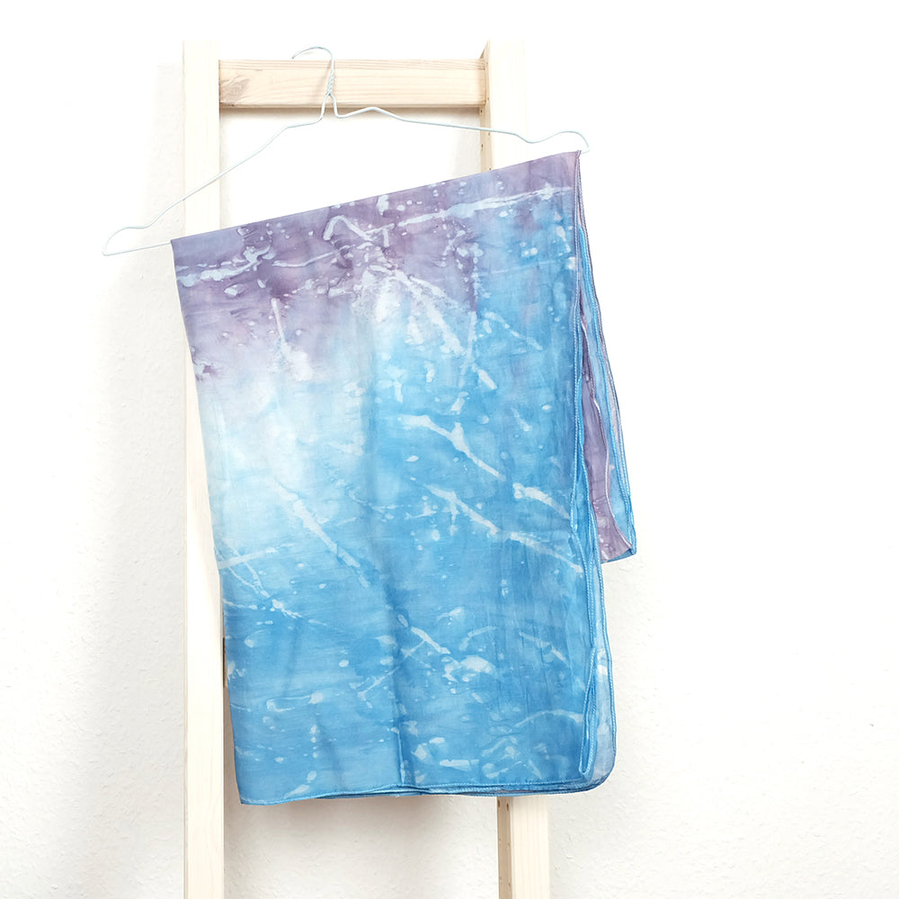 Handmade batik Scarf - Summer Made