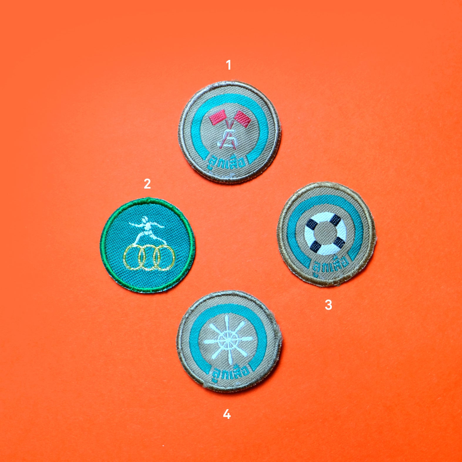 Scout patch collection1 - Summer Made