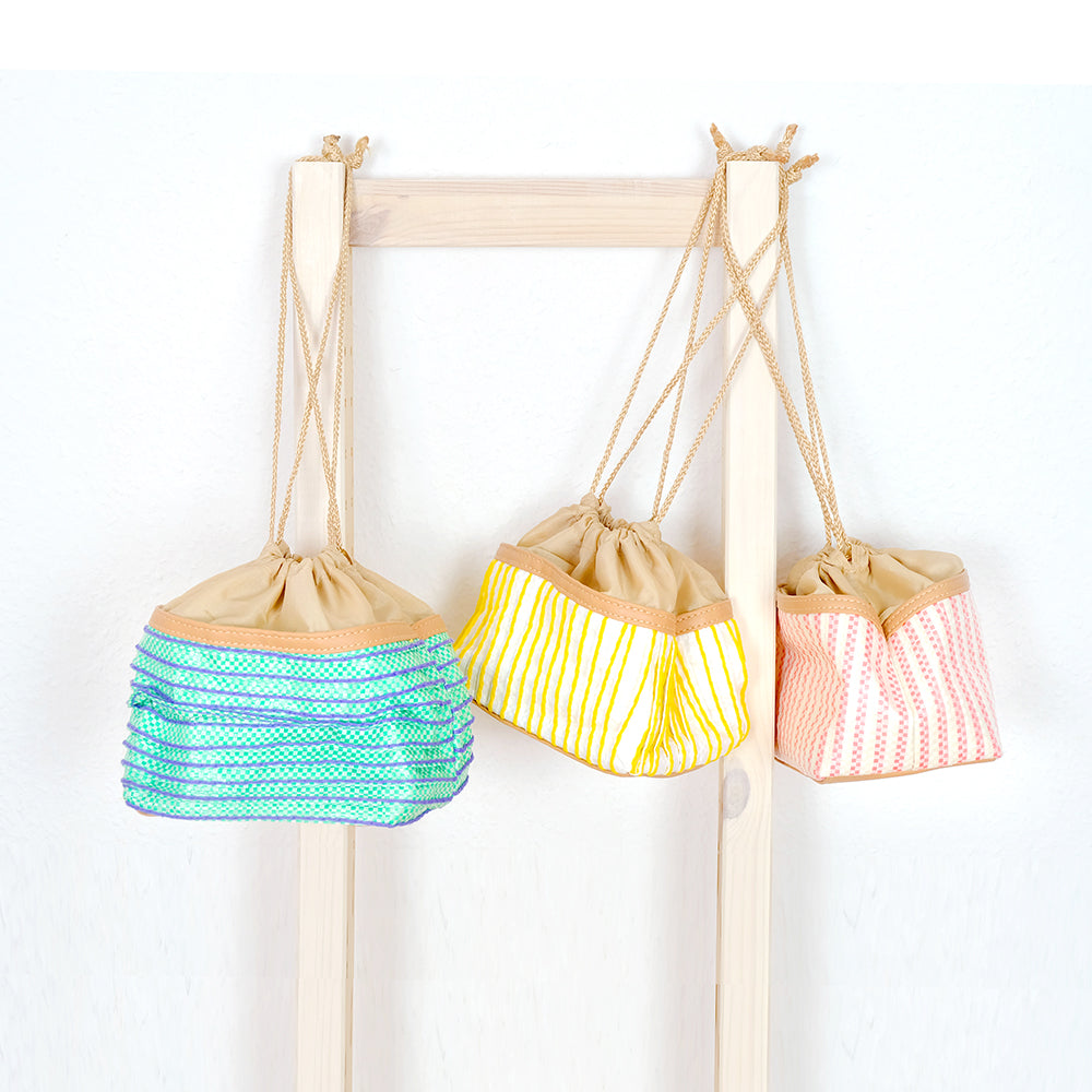 Draw string box bag - Summer Made