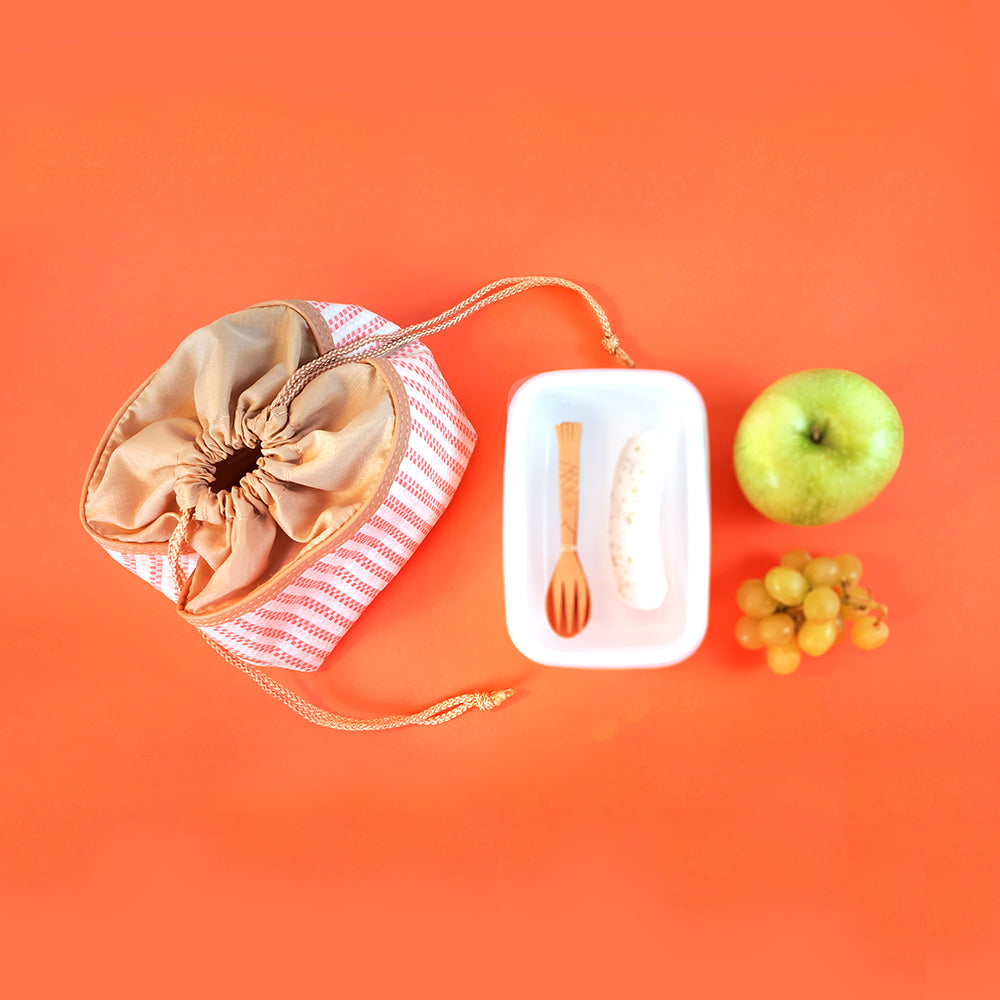 Draw string box bag - Summer Made