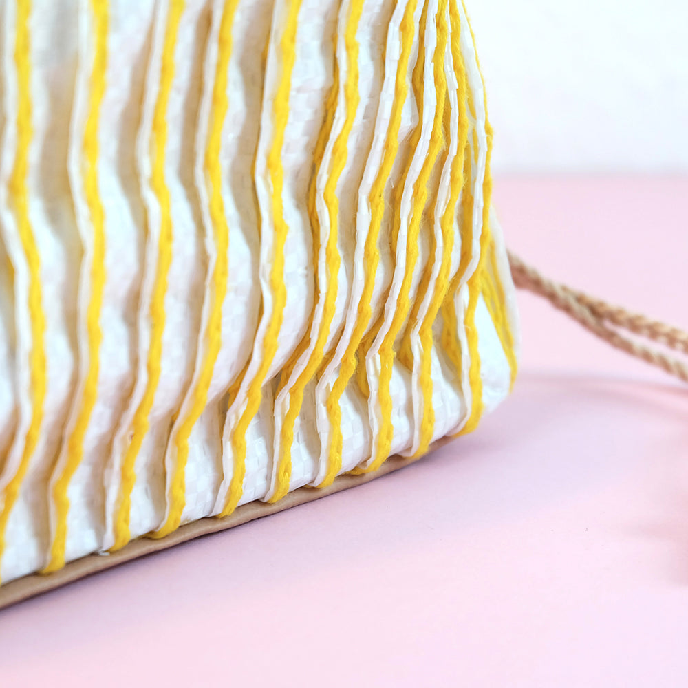 Draw string box bag - Summer Made