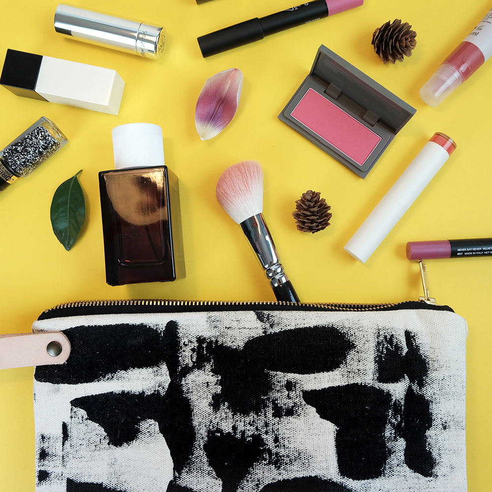 Canvas handprint clutch - Summer Made
