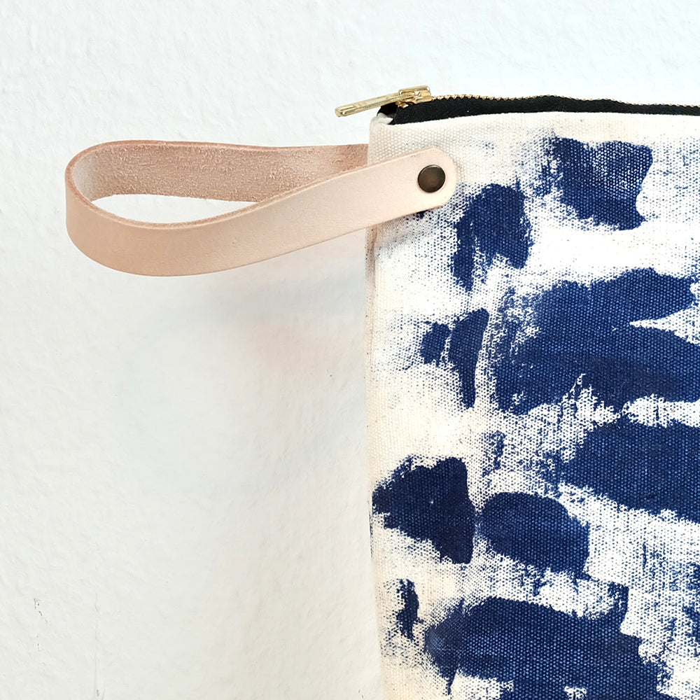 Canvas handprint clutch - Summer Made