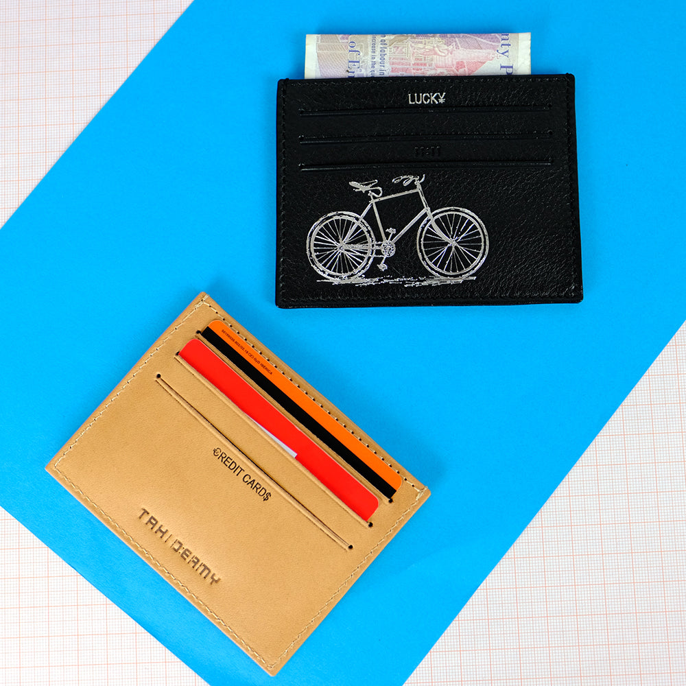 Leather card holder - Summer Made