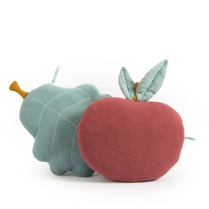 Muslin Cotton Oak Tree Leaf Cushion