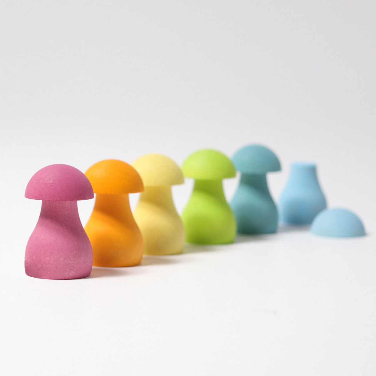 Pastel Mushrooms