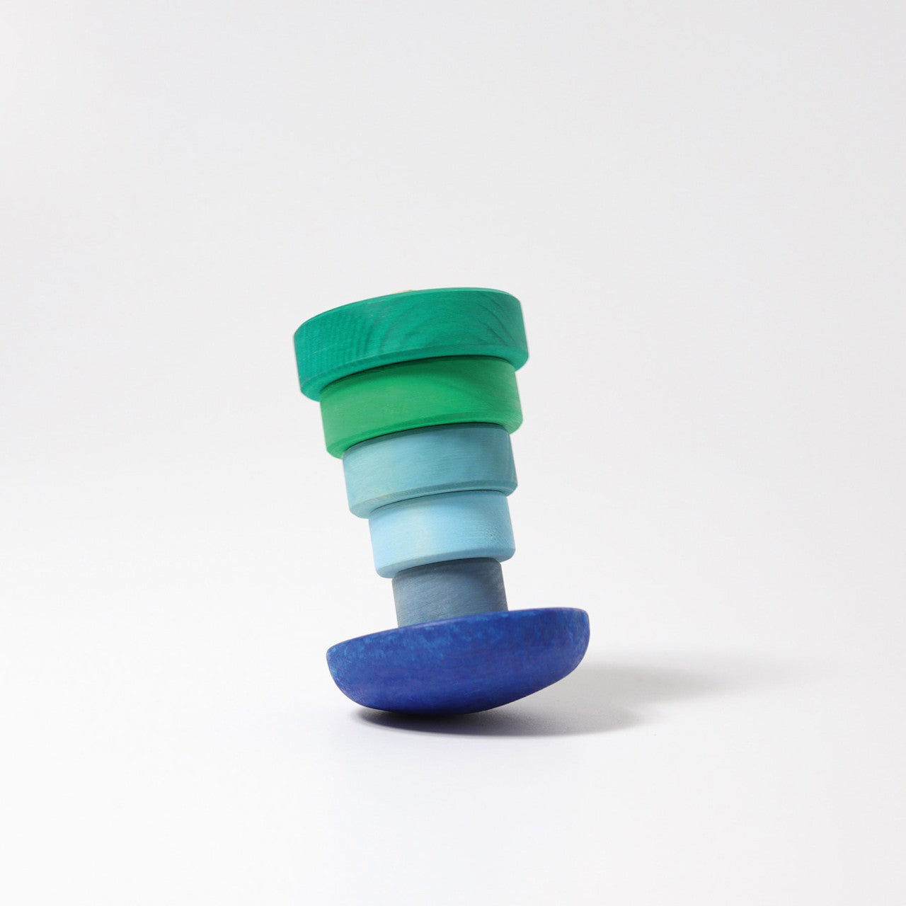 Blue Wobbly Stacking Tower