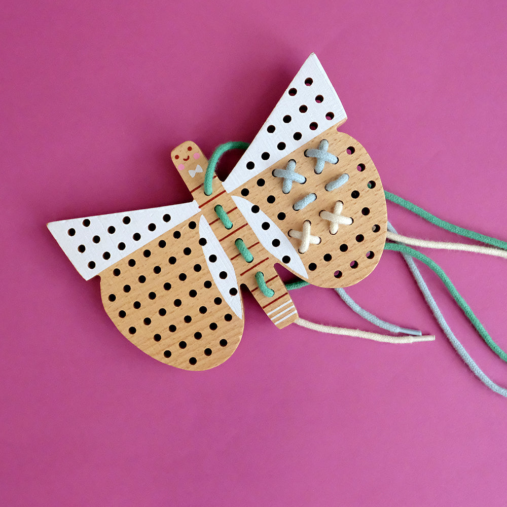 Wooden cross stitch animal