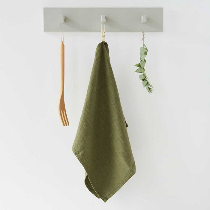 Washed Linen Tea Towel