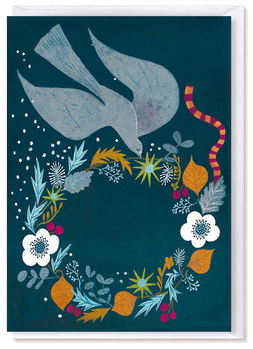 Dove Folded Card