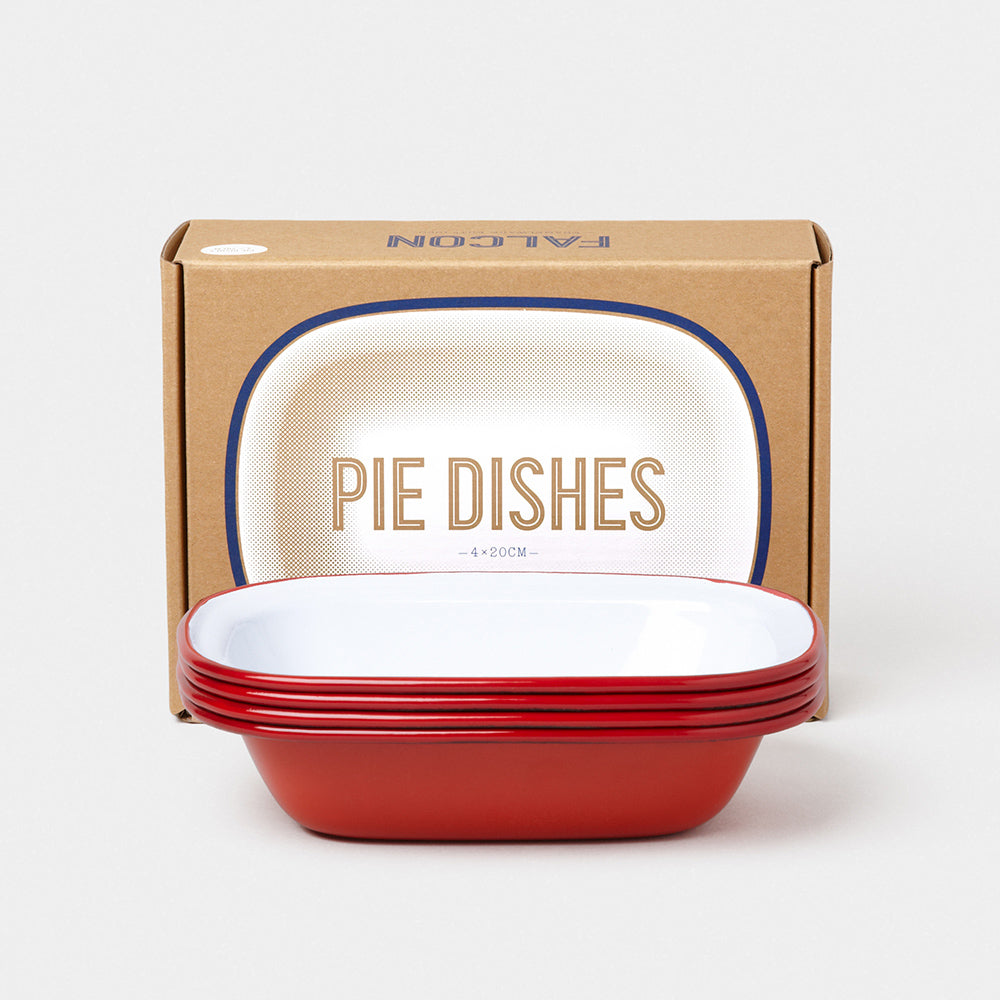 Coloured pie dish