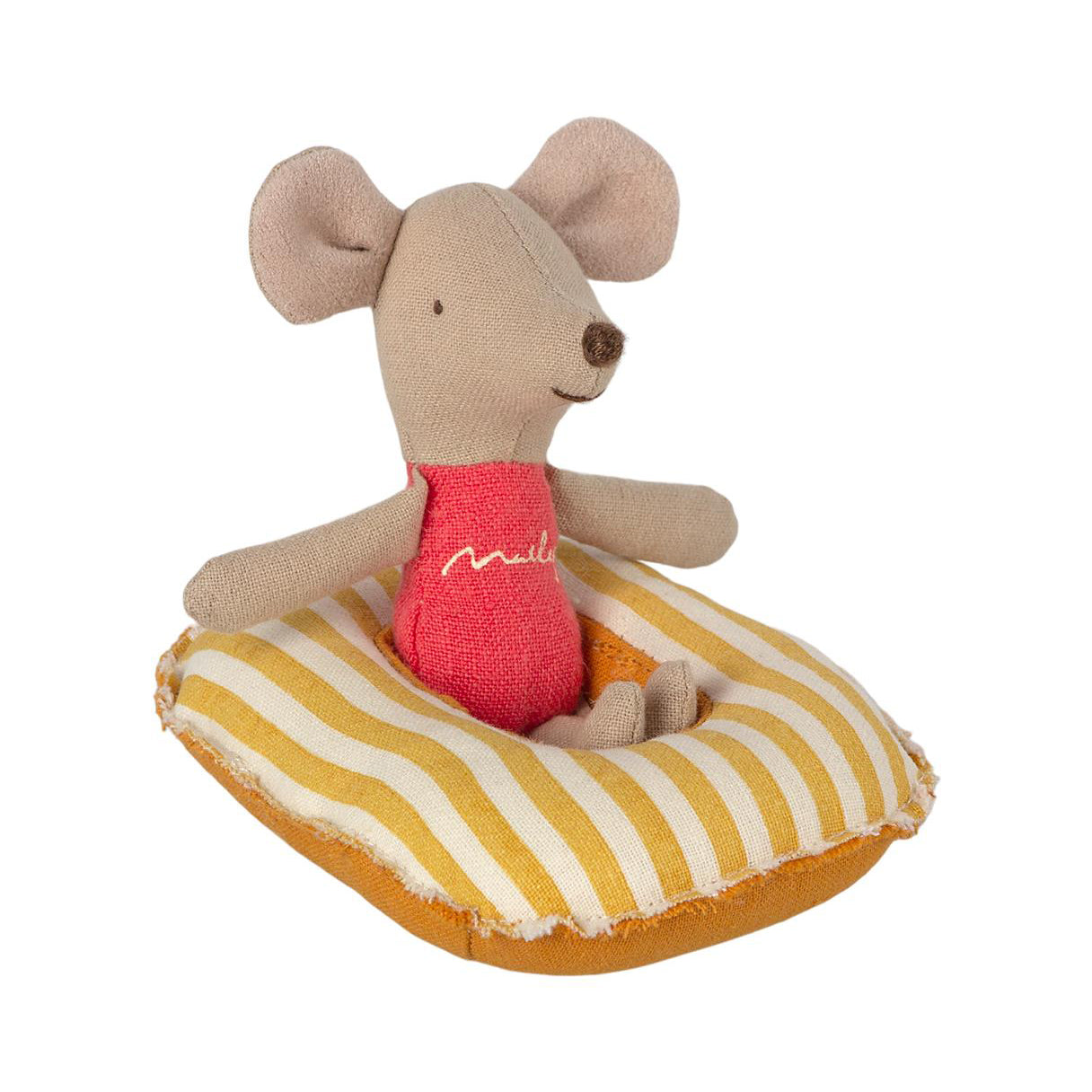 Rubber boat, Small mouse - Yellow stripe
