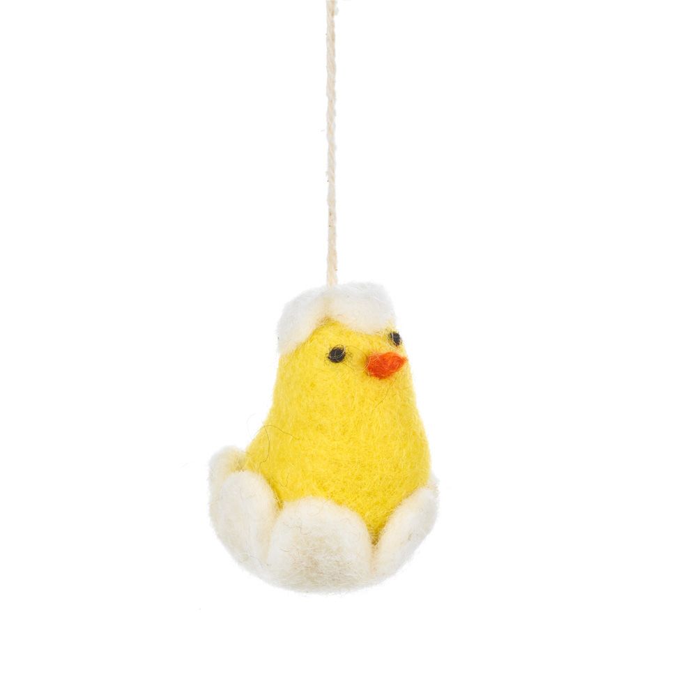 Handmade Baby Chicklet Hanging Felt