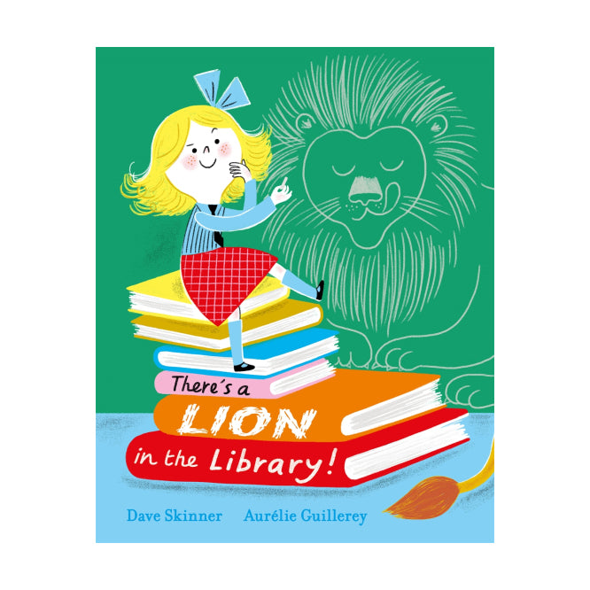 THERE'S A LION IN THE LIBRARY!
