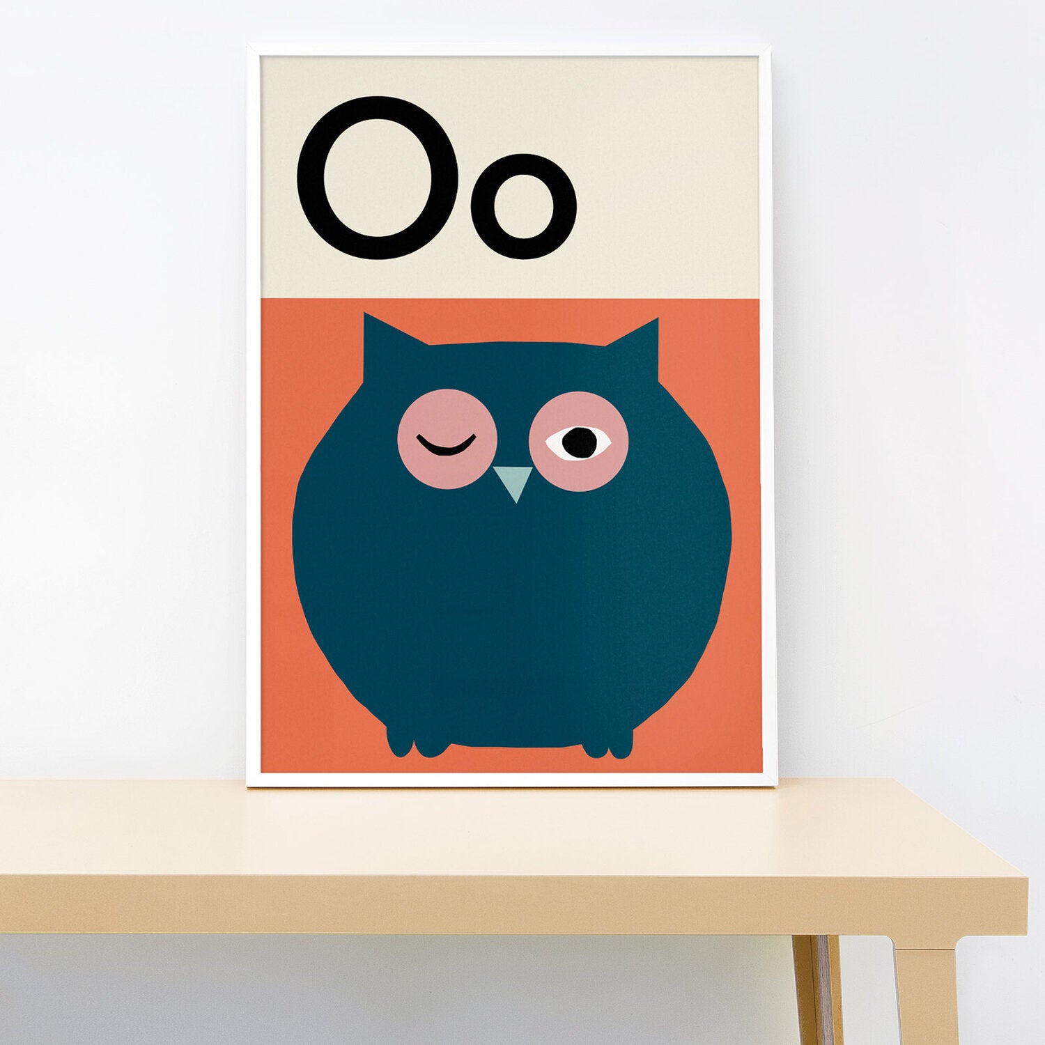 A-Z Wall Print - Small 21x30 cm