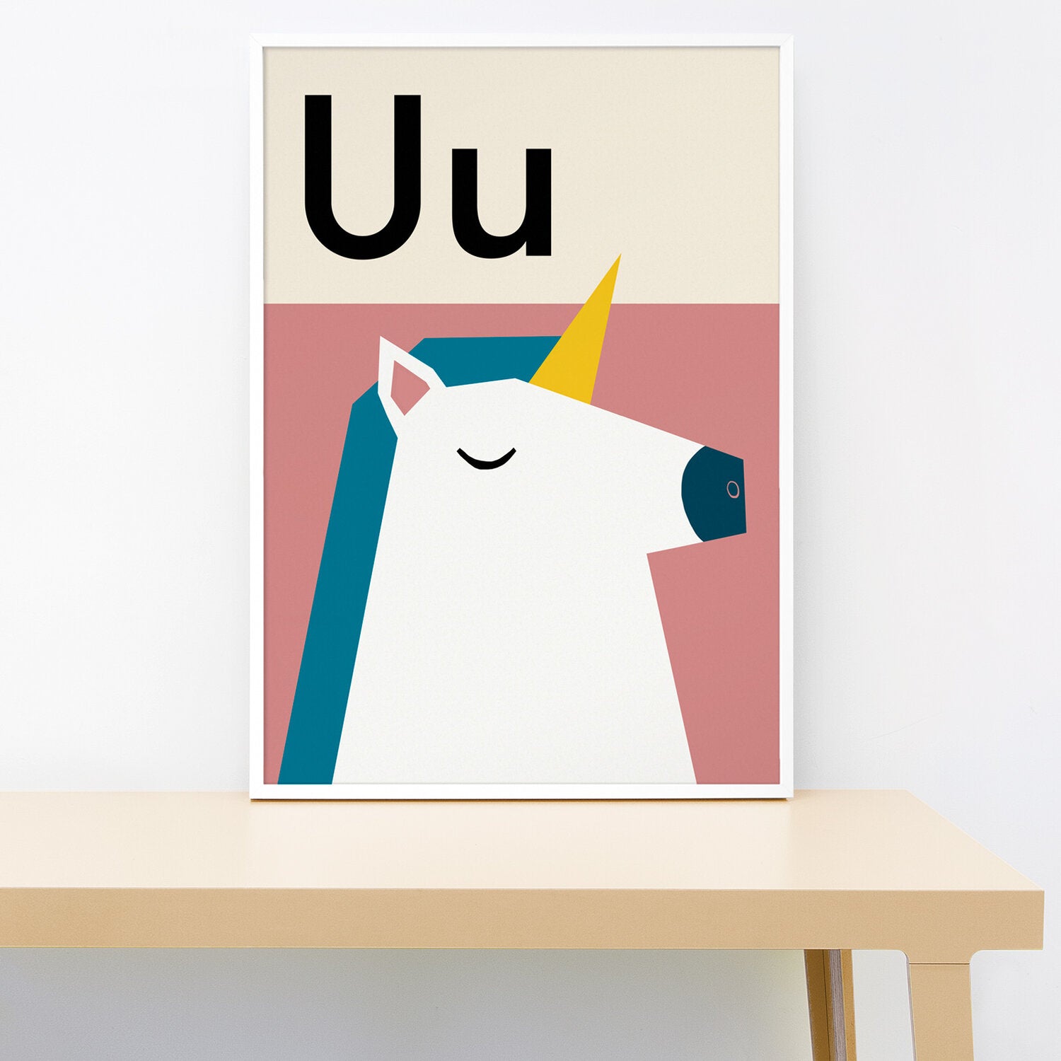 A-Z Wall Print - Small 21x30 cm