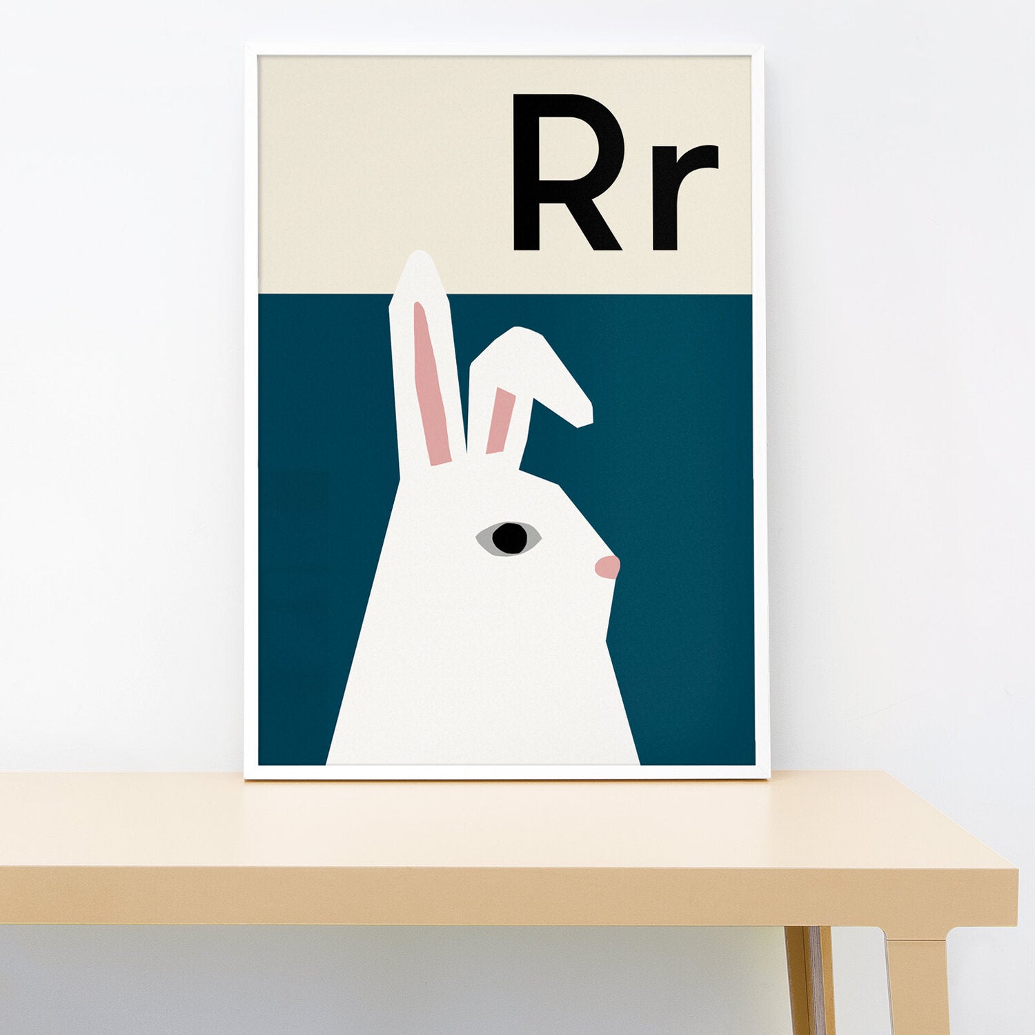 A-Z Wall Print - Small 21x30 cm