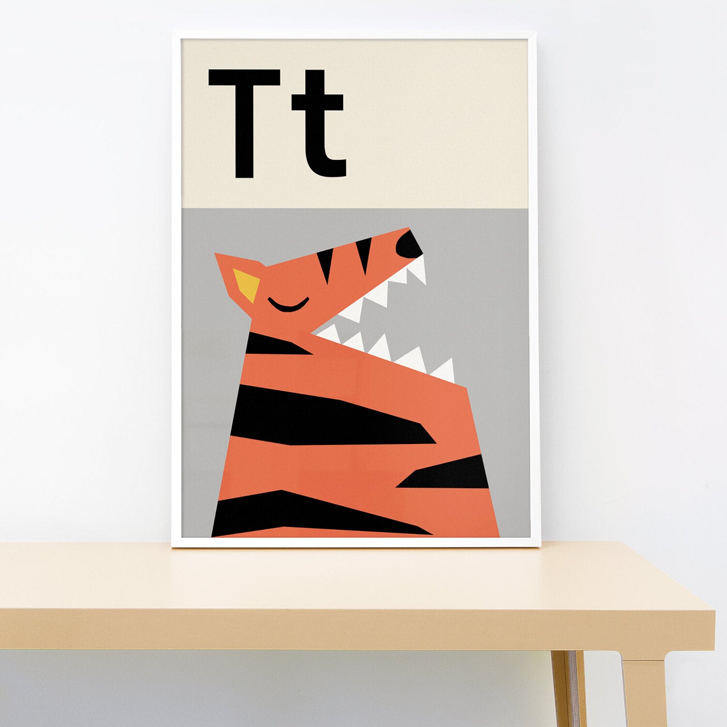 A-Z Wall Print - Small 21x30 cm