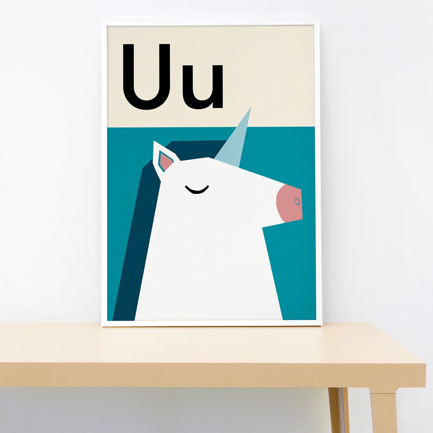 A-Z Wall Print - Small 21x30 cm