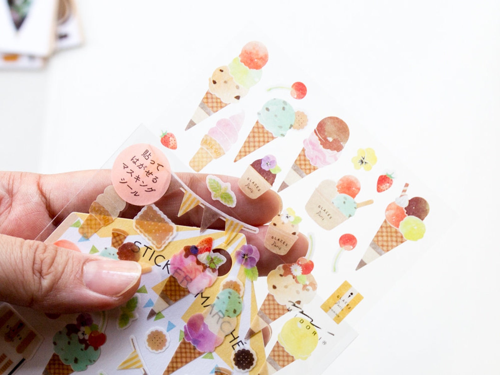 Washi Sticker Marché