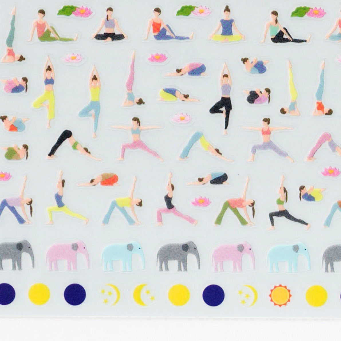 Yoga Washi Sticker
