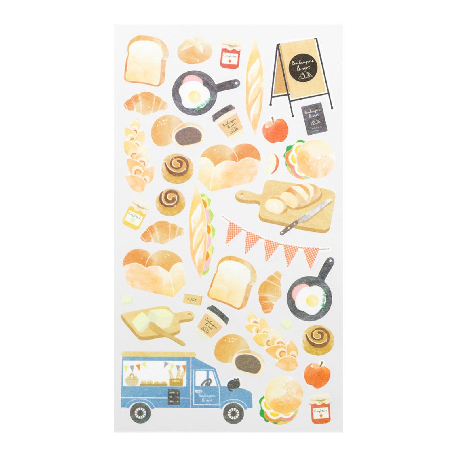 Washi Sticker Marché