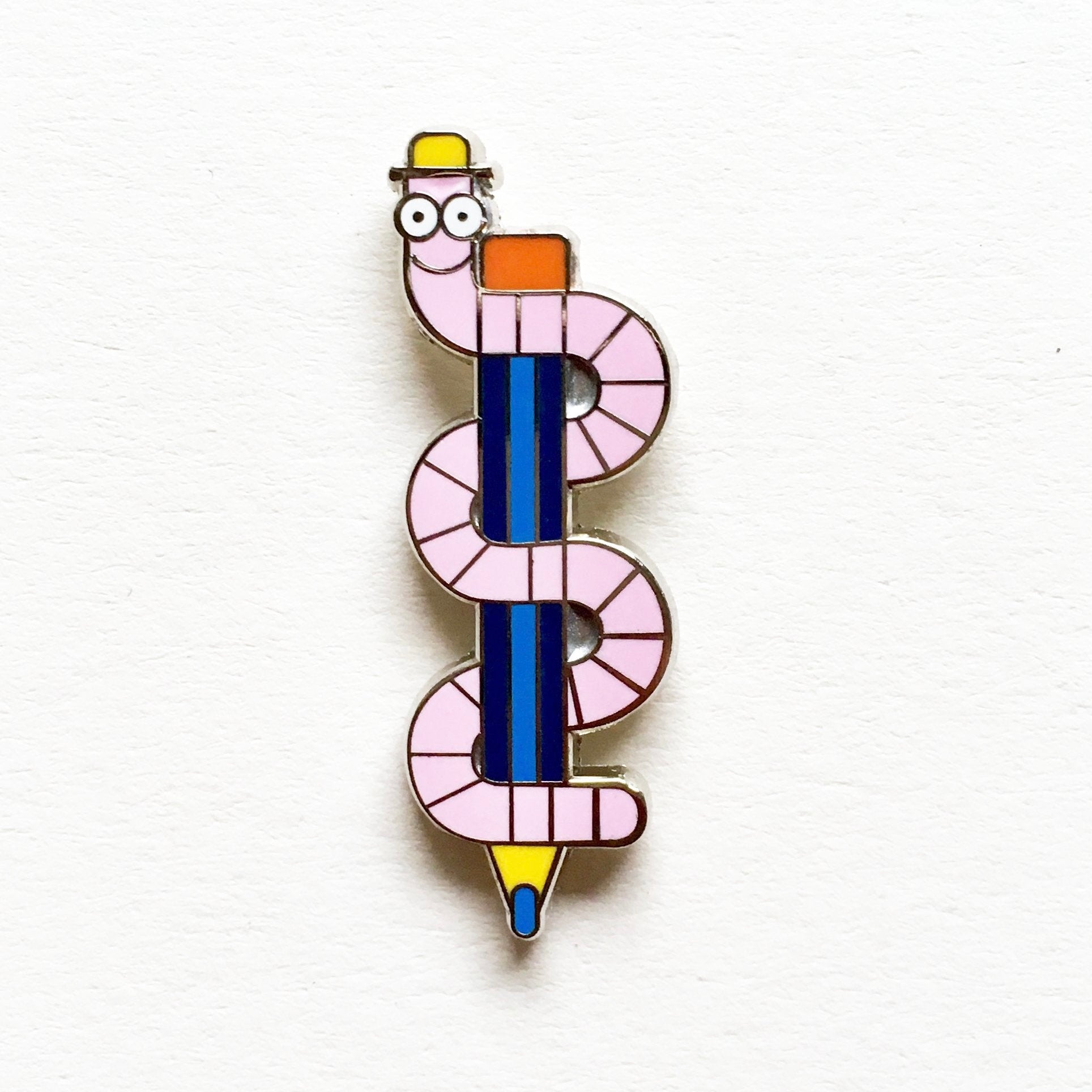 Bookworm Pin