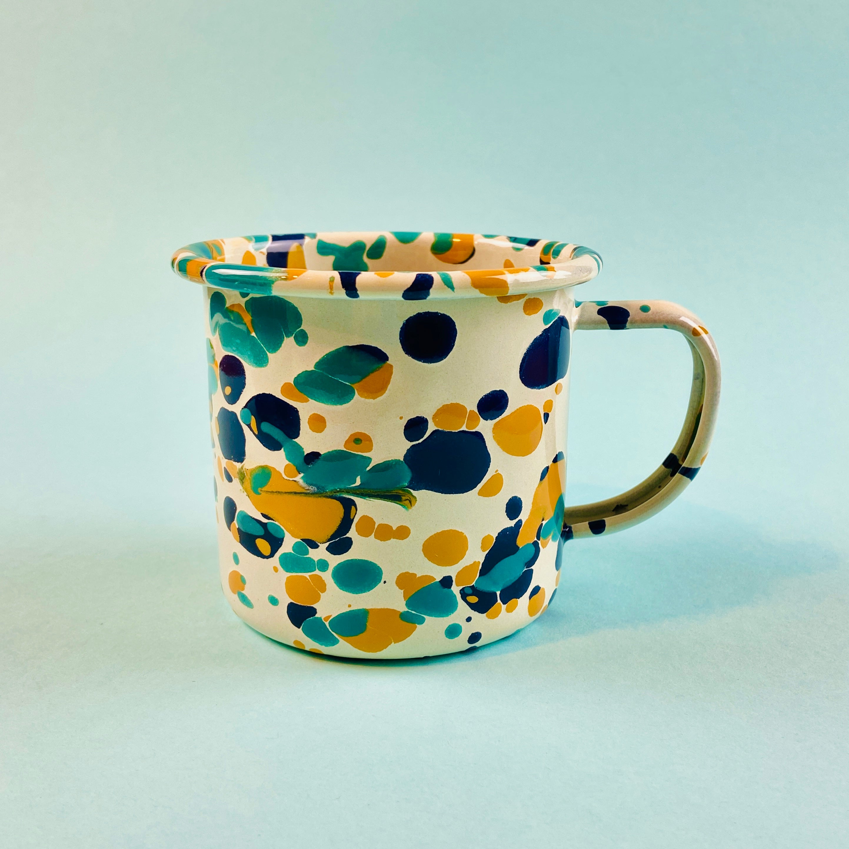 Spatter Enamel mug