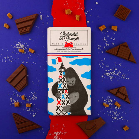 Organic Milk chocolate & salted caramel