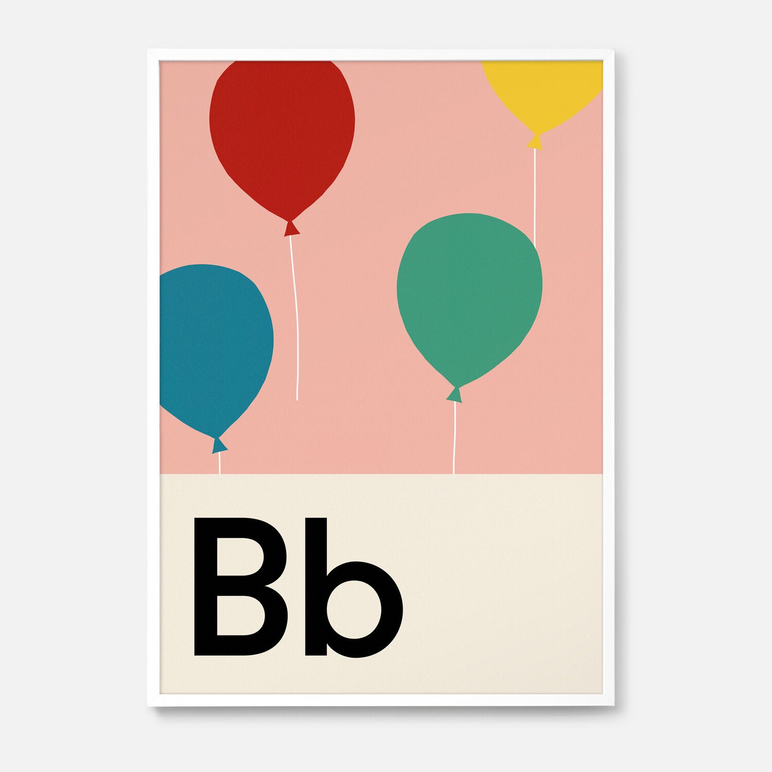 A-Z Wall Print - Small 21x30 cm