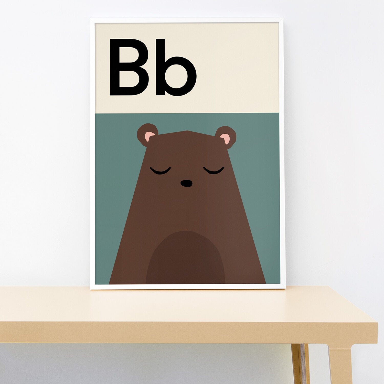 A-Z Wall Print - Small 21x30 cm